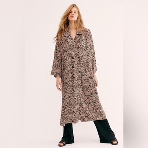 Free People, leopard Maxi